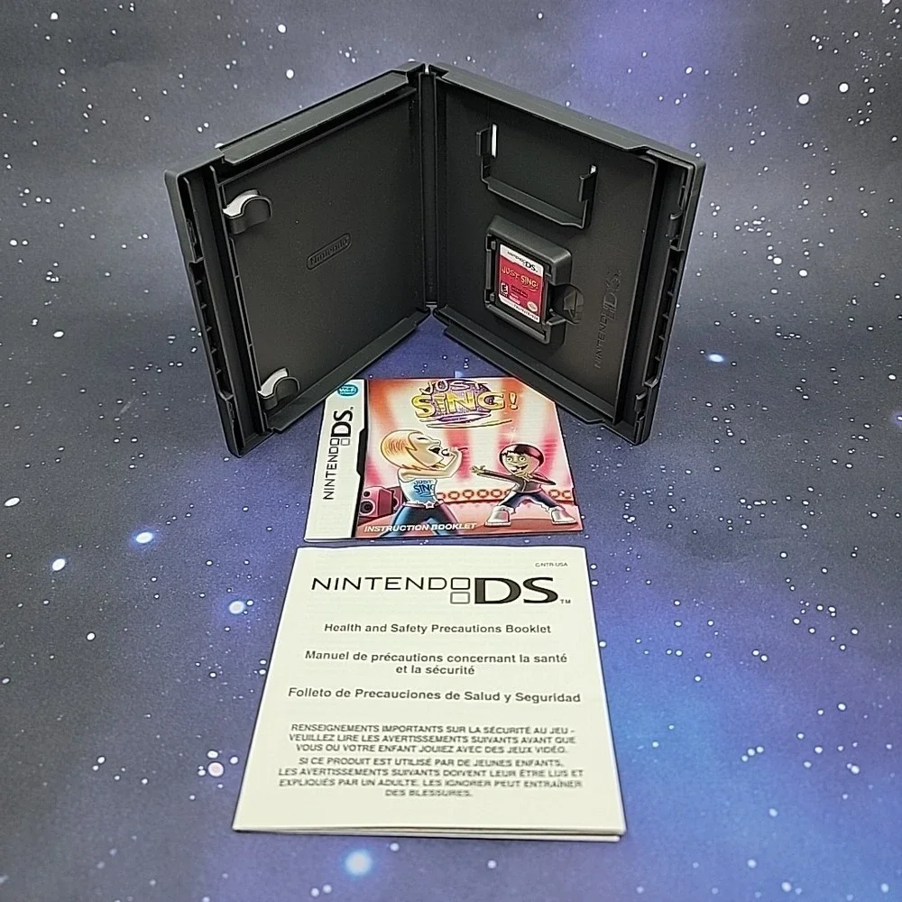 Just Sing! (Nintendo DS) Box Set W/Headset And Microphone Video Game